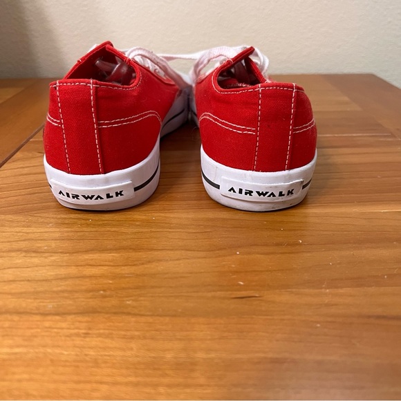 AIRWALK shoes women’s men’s size 9 red sneakers tennis shoes red unisex shoes - Picture 13 of 13